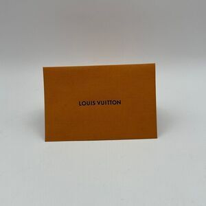 Louis Vuitton receipt envelope